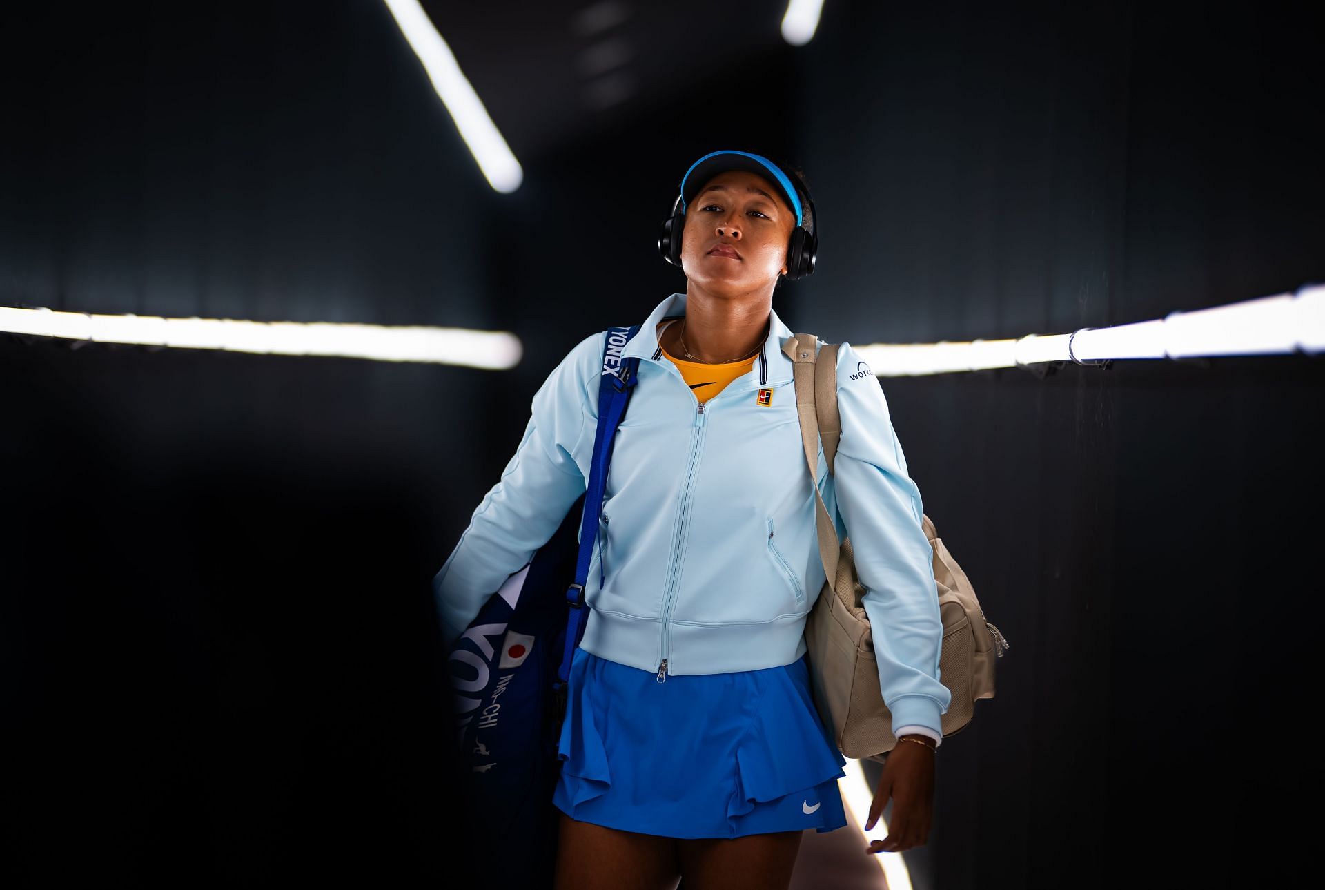 Naomi Osaka at the 2025 Italian Open. Image: Getty